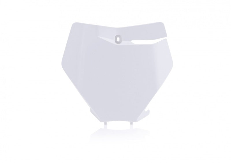 Acerbis 19-22 KTM 125-450 XC/ SX/ SX-F/ XC-F/ XC-tpi Front Number Plate - 20 White 2736276811 2736276811 Photo - Primary