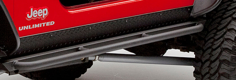 Body Armor 4x4 97-06 Jeep Wrangler TJ Rockcrawler Side Steps TJ-4121 TJ-4121 Photo - lifestyle view