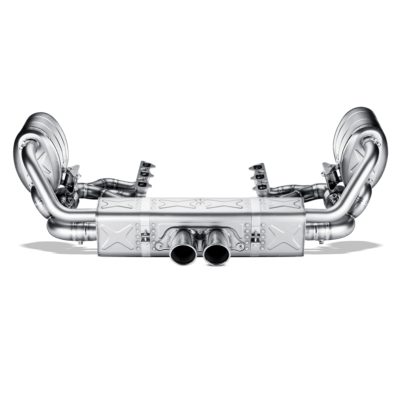 Akrapovic 06-09 Porsche 911 GT3/RS 3.6 Evolution Line w/ Header (Titanium) w/ Titanium Tips S-PO997GT3E S-PO997GT3E Photo - Primary