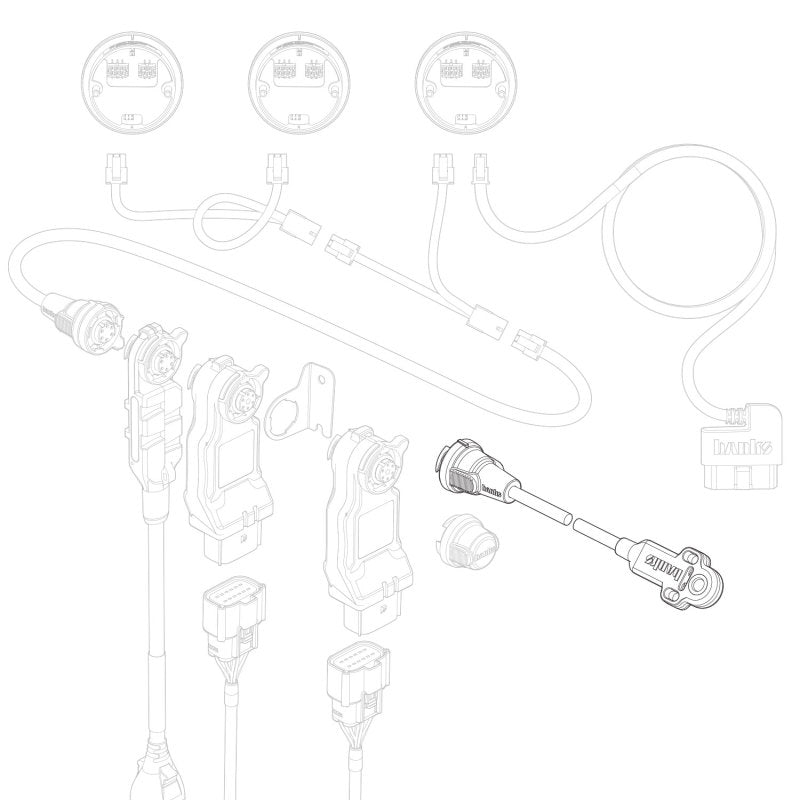 Banks Power AirMouse Ambient Air Density Sensor Module for iDash 1.8 S 66420 Technical Drawing