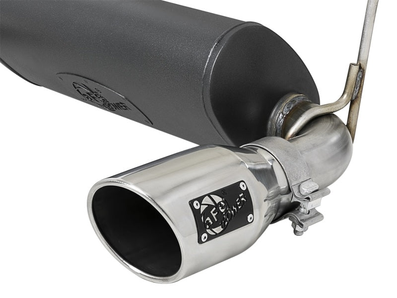 aFe Cat-Back Exhaust System, Rebel Series 2.5in, 304 Stainless Steel 49-38066-P Photo - Unmounted