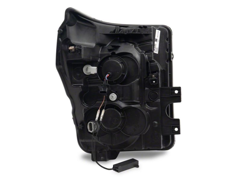 Raxiom 11-16 Ford F-250 Super Duty LED Projector Headlights - Chrome Housing (Clear Lens) SD3621 SD3621 Photo - Close Up