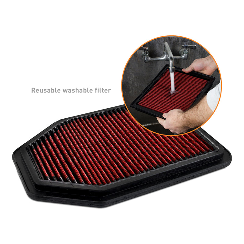 Mishimoto 07-18 Jeep Wrangler V6 Reusable Drop-In Air Filter MMAF-JK-14 MMAF-JK-14 User 1