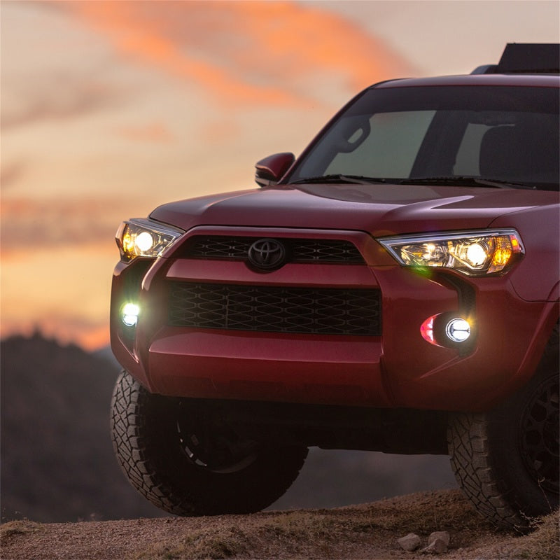 Rigid Industries Rigid 2014+ Toyota 4Runner/ Tundra and 2016+ Tacoma 360-Series Pro SAE Fog Kit 37116 Photo - Mounted
