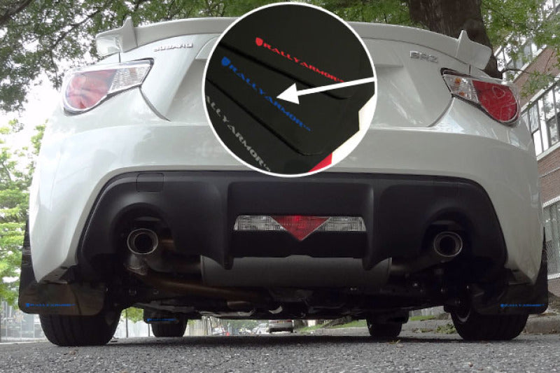 Rally Armor Mud Flap Blue Logo - FR-S BRZ MF23-UR-BLK/BL User 1