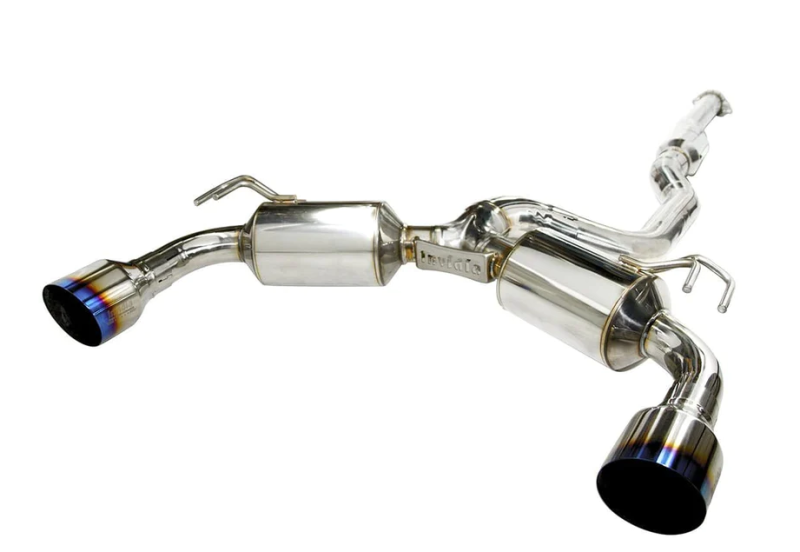 Invidia 2009+ Mitsubishi Evo X Dual N1 Titanium Tip Cat-back Exhaust HS09MEXGD1ST User 1