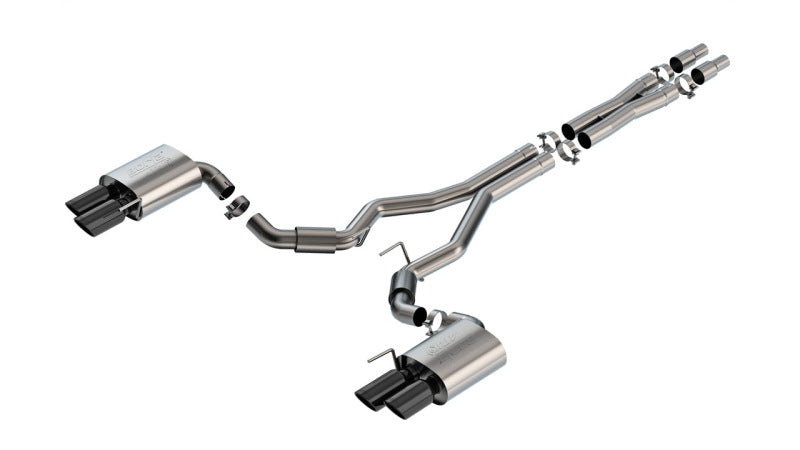 Borla 24-  Mustang 5.0L Axle Baxk Exhaust 140970BC 140970BC Photo - Primary