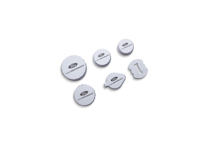 Ford Racing 15-19 Mustang 2.3L/5.0L/5.2L Aluminum Machined Engine Cap Covers M-6766-M50A M-6766-M50A Photo - Unmounted