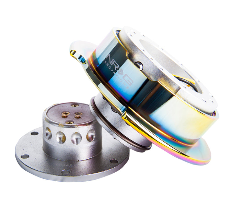 NRG Quick Release Gen 2.5 - Silver Body / Neochrome Ring SRK-250SL/MC SRK-250SL/MC Photo - Primary