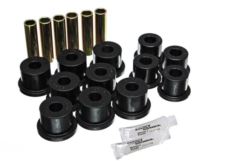 Energy Suspension Leaf Spring Bushing Set Black Chevrolet K30 All 1981-1986 3.2116G Photo - Primary