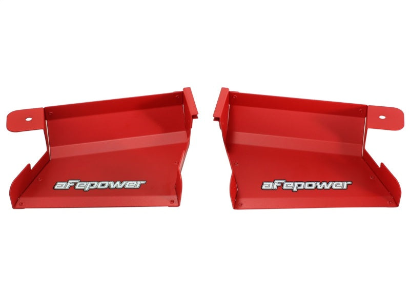 aFe Magnum Force Intake System Scoops Matte Red - BMW 325i Base 2006 54-11478-R Photo - Unmounted