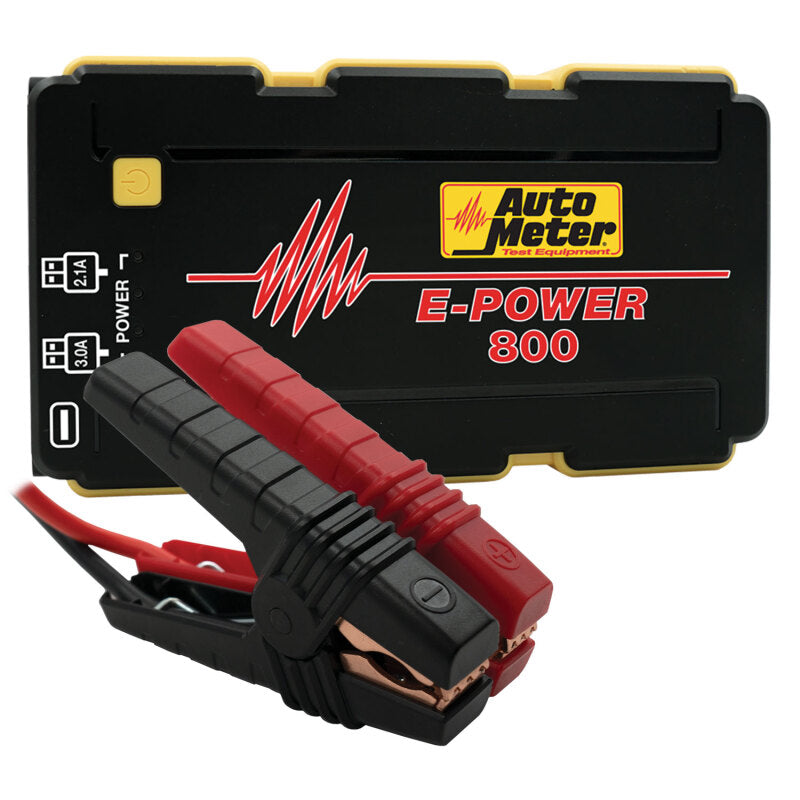 Autometer Jump Starter 12V Emergency Battery Pack 800A Peak/2220 MAH EP-800 EP-800 Photo - Primary