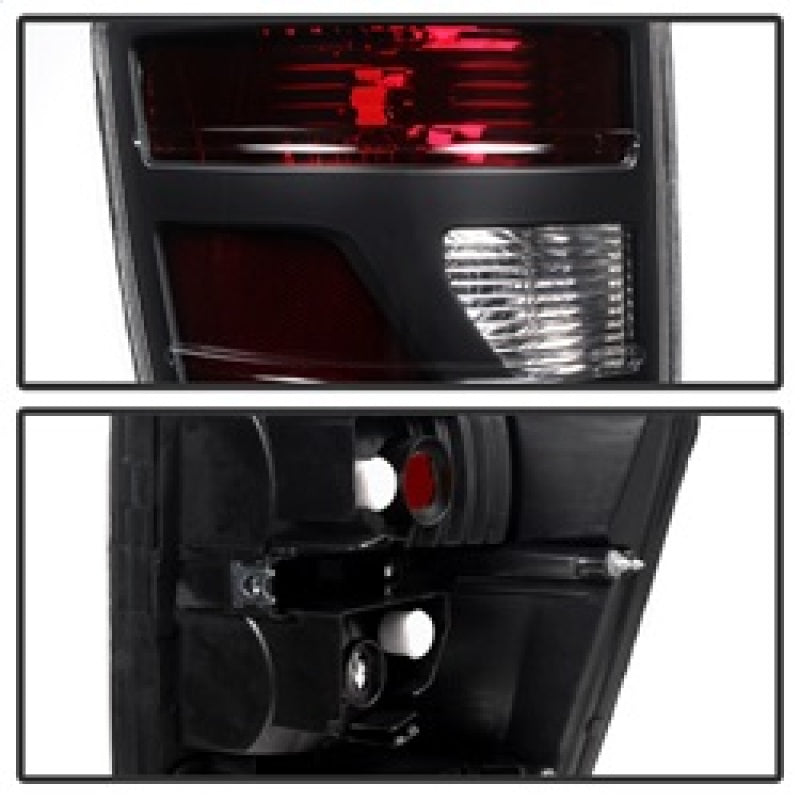 SPYDER Xtune Honda Ridgeline Pickup 06-08 OEM Style Tail Lights Red Smoked ALT-JH-HRID06-OE-RSM 9033193 9033193 Photo - Unmounted