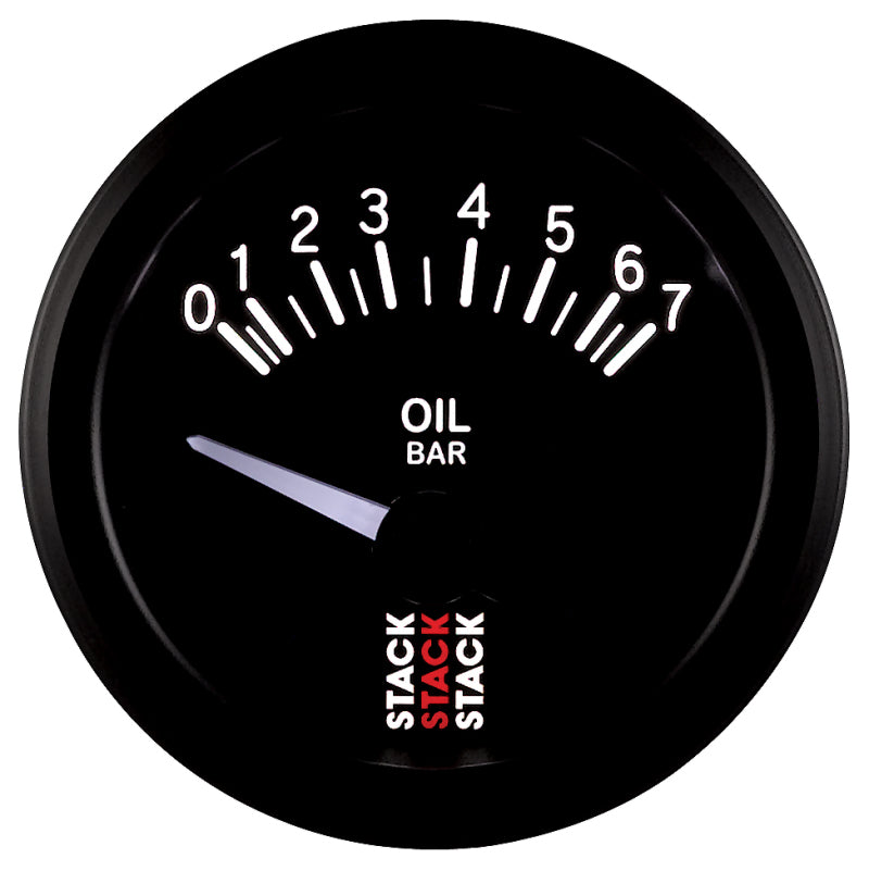 Autometer Stack 52mm 0-7 Bar M10 (M) Electric Oil Pressure Gauge - Black ST3201 ST3201 User 4