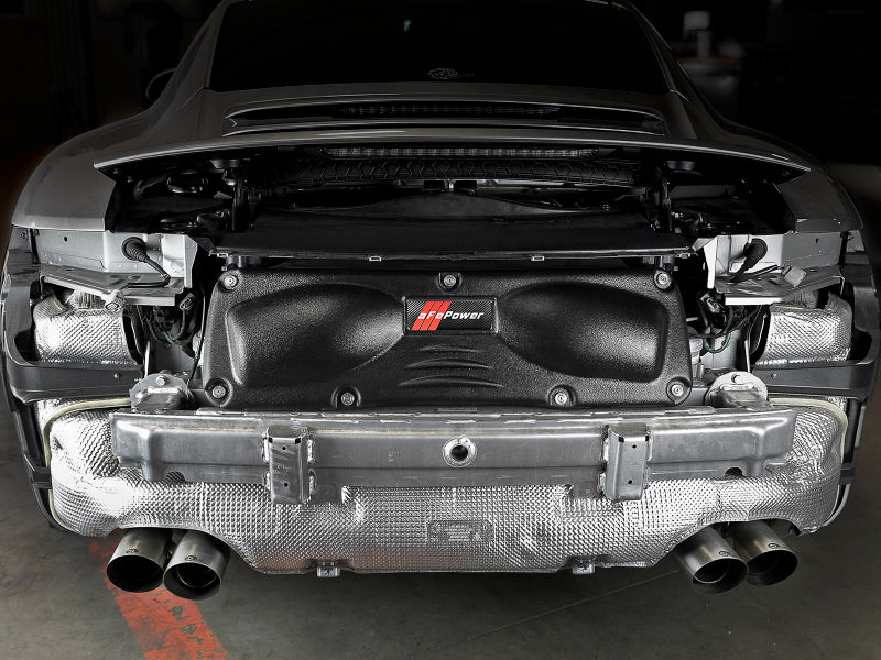 aFe MagnumFORCE Stage-2Si CIA System w/ PDS Filter 12-15 Porsche 911 Carrera S (991) 3.8/3.8L 54-83037D 54-83037D Photo - Mounted