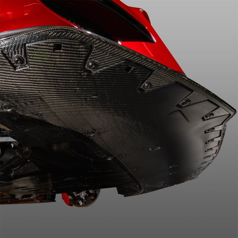 Ford Racing 20-21 Mustang GT500 Carbon Fiber Front Splitter Kit M-16601-MCF M-16601-MCF Photo - Mounted