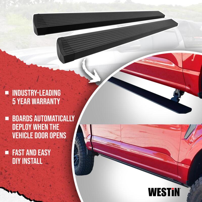 Westin 07-21 Toyota Tundra Double Cab Pro-e Electric Running Boards - Textured Black 29-23245 29-23245 Technical Bulletin