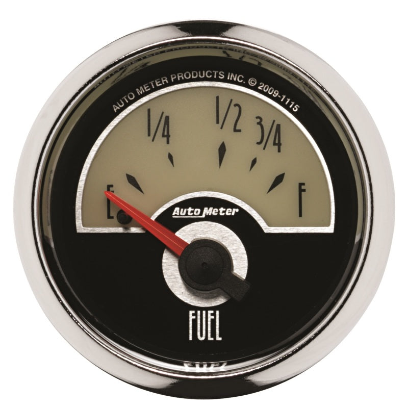 AutoMeter Gauge Fuel Level 2-1/16in. 73 Ohm(e) to 10 Ohm(f) Elec Cruiser 1115 1115 Photo - Primary