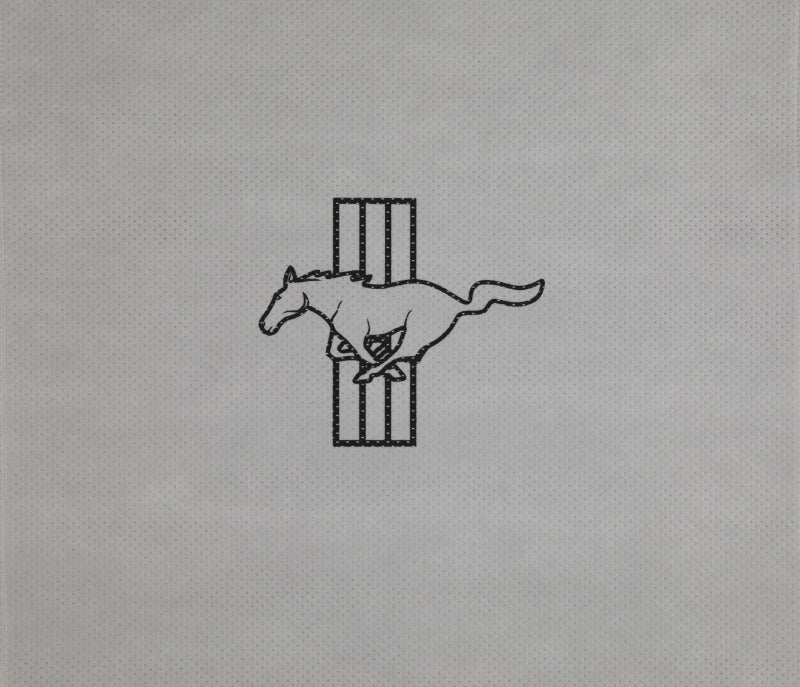 Covercraft 10-14 Ford Mustang W 5-Layer Softback All Climate Cover w/ Blk Mustang Tri-Bar Logo C17124FD27AC C17124FD27AC Photo - Close Up