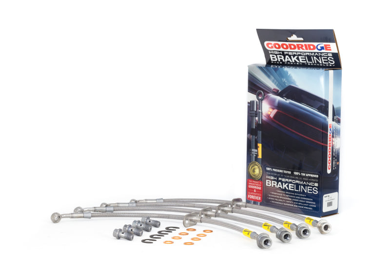 Goodridge Stainless Steel Brake Line SS Brd 00-08 Toyota MR-2 21116 Photo - Primary