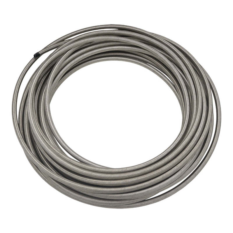 DeatschWerks 8AN Stainless Steel Double Braided CPE Hose - 50ft 6-02-0813-50 6-02-0813-50 Photo - Primary
