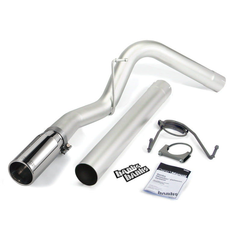 Banks Power 07-12 Dodge 6.7L SCLB-Mega Cab-SB Monster Exhaust Sys - SS Single Exha 49764 Photo - Primary