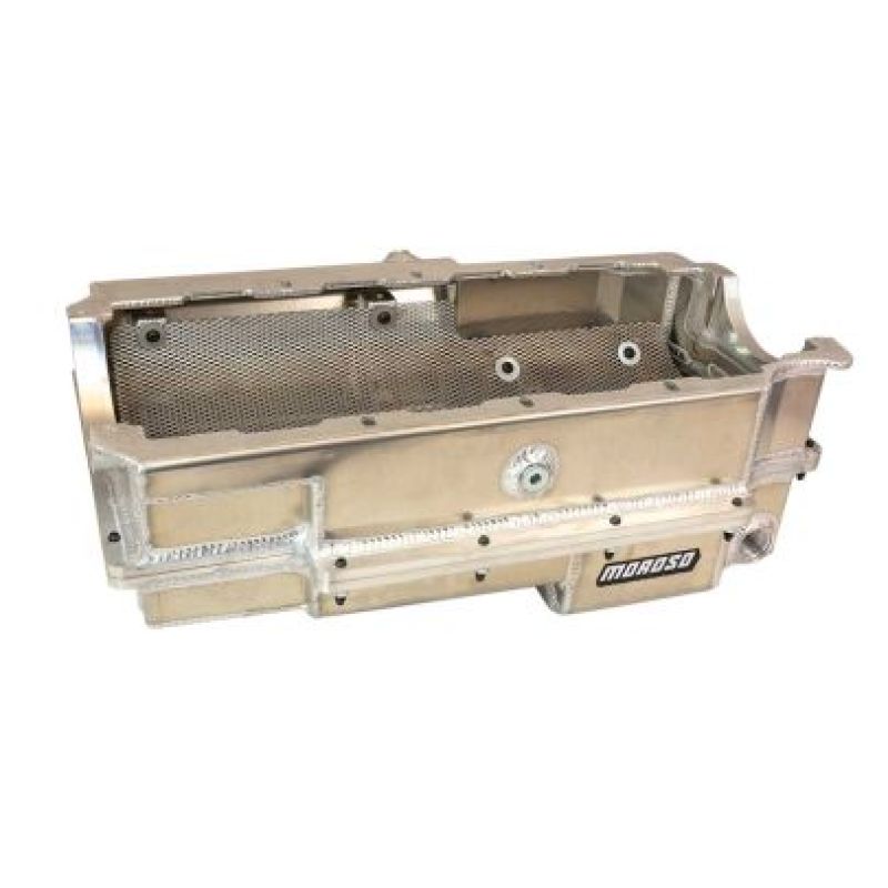 Moroso Donovan 500 & 700 BBC 2-Piece -16AN Ext Wet Sump Aluminum Oil Pan w/Double Power Kick Out 20379 20379 User 1
