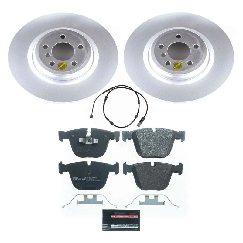 Power Stop 11-15 BMW 750Li Rear Euro-Stop Brake Kit ESK7087 ESK7087 Photo - Primary
