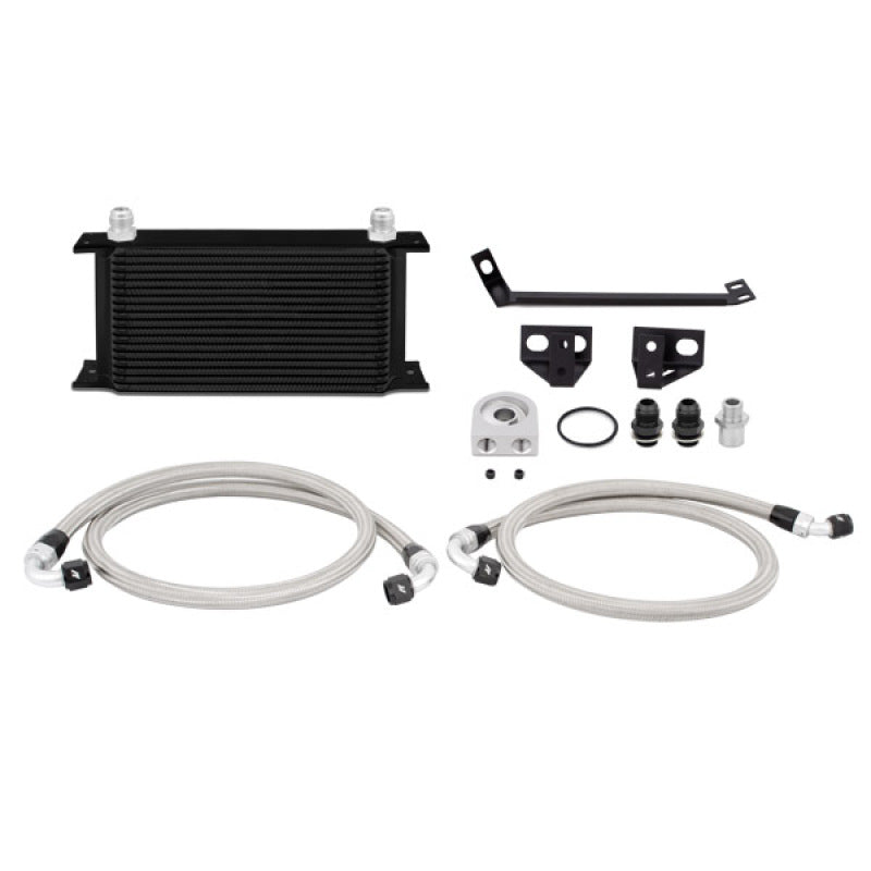 Mishimoto Oil Cooler Black Ford Mustang Ecoboost 2015+ MMOC-MUS4-15BK Photo - Primary