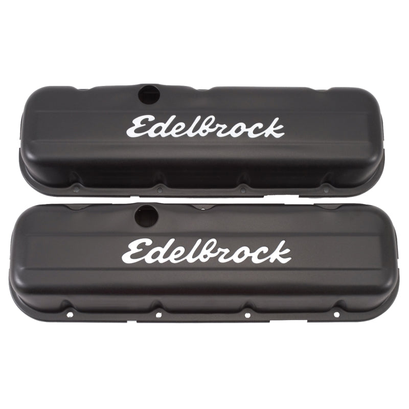 Edelbrock Valve Cover, Signature Series, Chevrolet, 1965 & Later 396-502 V8, Low 4483 Photo - Primary