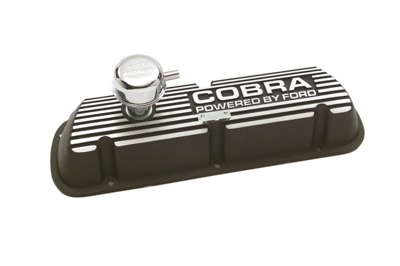 Ford SBF Blk Crinkle Valve Covers FRDM6582-A M-6582-A Photo - Unmounted