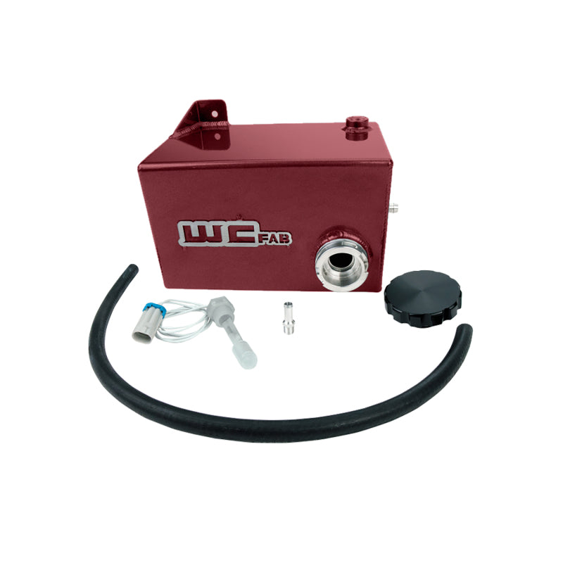 Wehrli 01-06 Chevrolet 6.6L LB7/LLY/LBZ Duramax OEM Placement Coolant Tank Kit - WCFab Red WCF100645-RED WCF100645-RED Photo - Primary