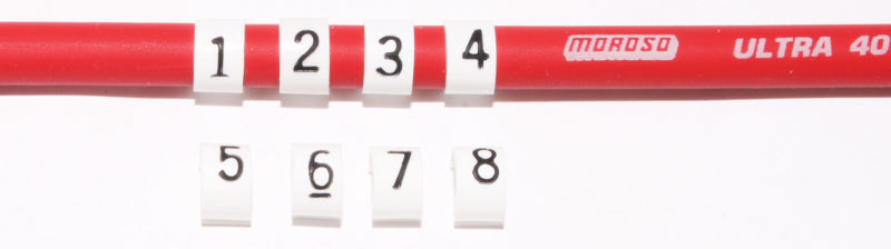 Moroso Wire Markers Clip On, 8mm, 8 72023 Photo - Primary