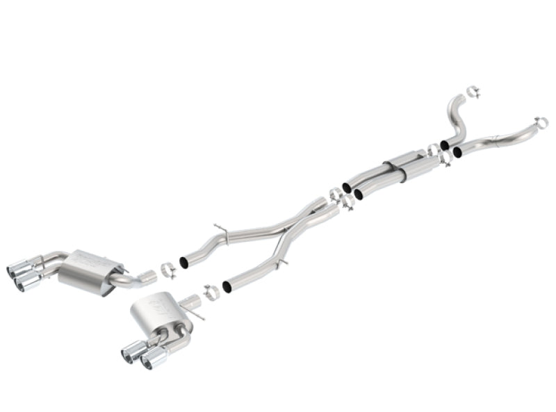 Borla 16-17 Camaro SS 6.2L Dual Tip Dual Split Rear Exit Dual Mode Catback Exhaust (NPP) 140687 140687 Photo - Primary