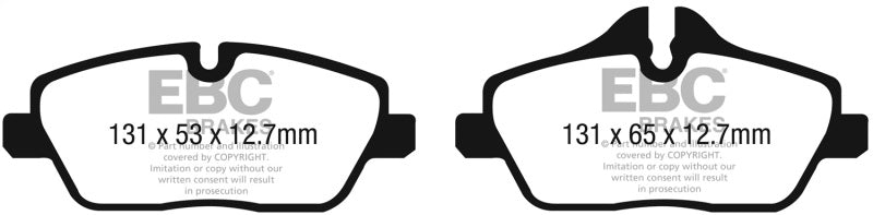 EBC 14+ BMW I3 Electric Ultimax Front Brake Pads UD13081 UD13081 Photo - Primary