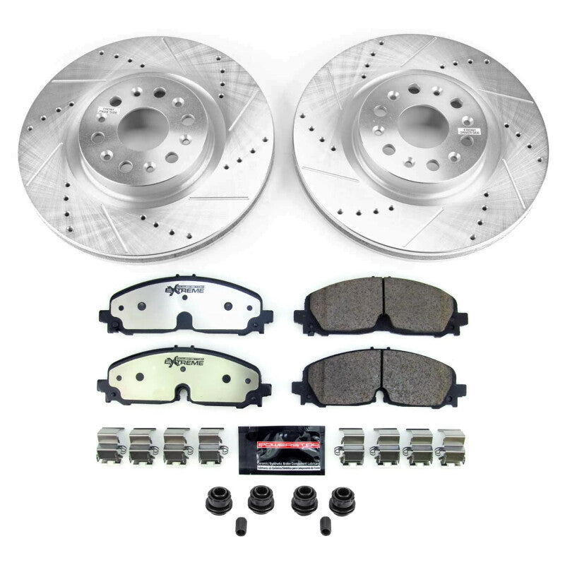 PowerStop Power Stop 21-22 Cadillac XT5 Front Z36 Truck & Tow Brake Kit K8743-36 K8743-36 Photo - Primary