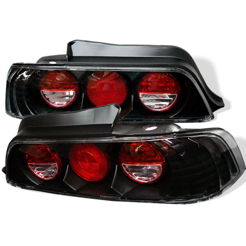 Spyder Honda Prelude 97-01 Euro Style Tail Lights Black ALT-YD-HP97-BK 5005274 5005274 Photo - Primary