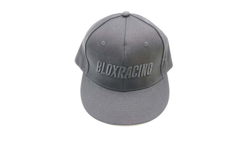 BLOX Racing Snapback Cap Black with Black Logo - Blox Racing - New Style Flat Bill BXAP-00106 BXAP-00106 User 1