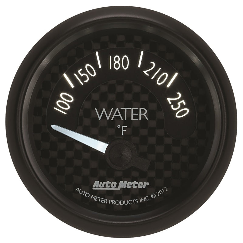 Autometer Gauge, Water Temp, 2 1/16", 250 Deg. F, Elec, Gt 8037 User 4