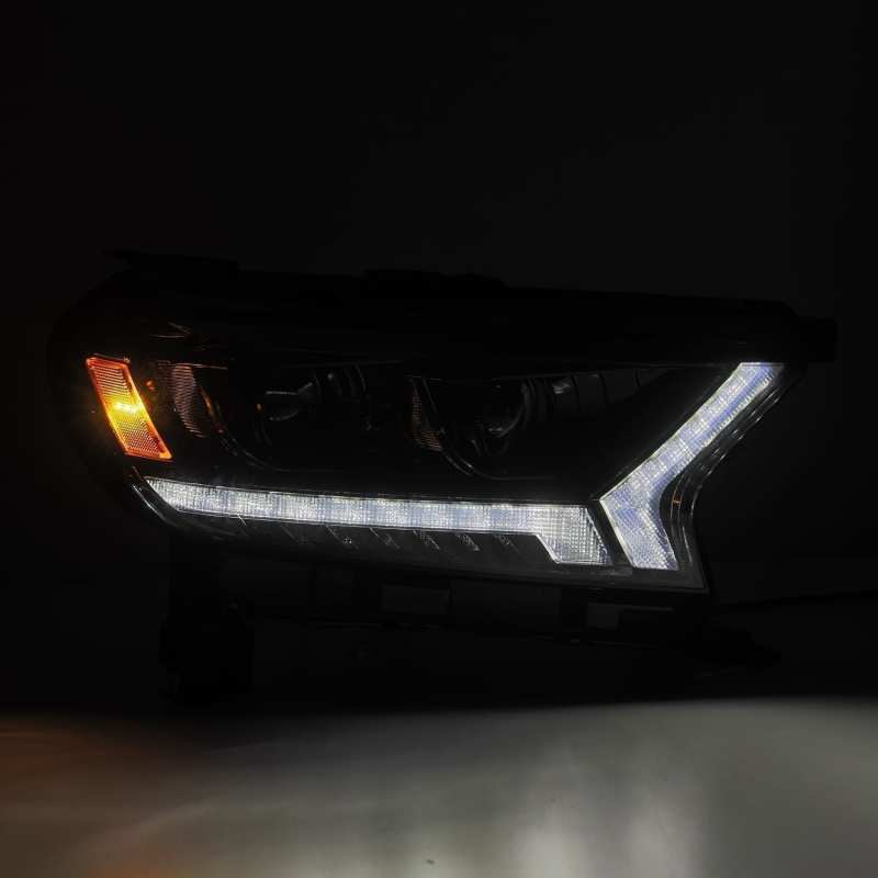 AlphaRex 2019+ Ford Ranger PRO-Series Proj Headlights Plank Style Black w/Seq Signal/DRL 880120 880120 User 2