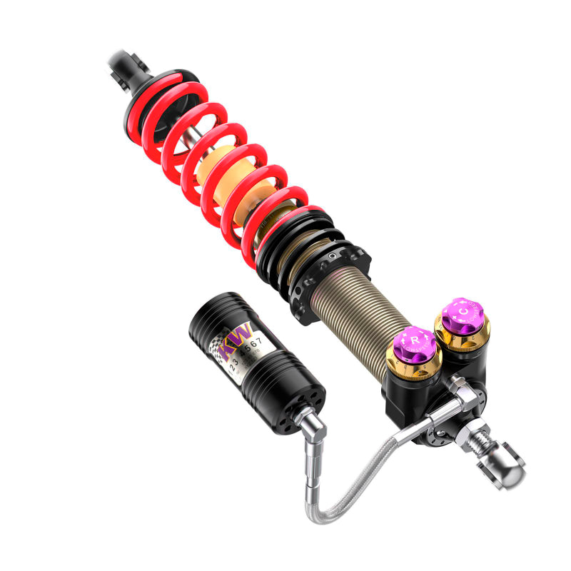 KW 04-05 Porsche Carrera GT Special Edition V5 Coilover Kit W/ Red & Blue Springs 3097100A 3097100A User 6
