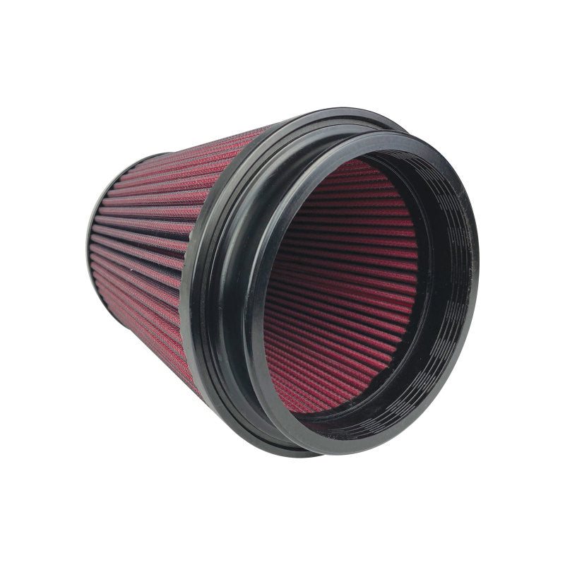 Injen 8-Layer Oiled Cotton Gauze Air Filter 5.0in ID/ 6.5in Base / 6.9in Height / 5.35in Top X-1051-BR X-1051-BR User 1