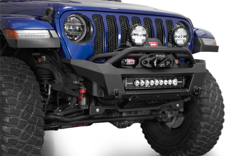 Addictive Desert Designs ADD 18-24 Jeep Wrangler JL / 18-24 Jeep Gladiator JT Phantom Front Bumper F980393070103 F980393070103 Photo - Mounted