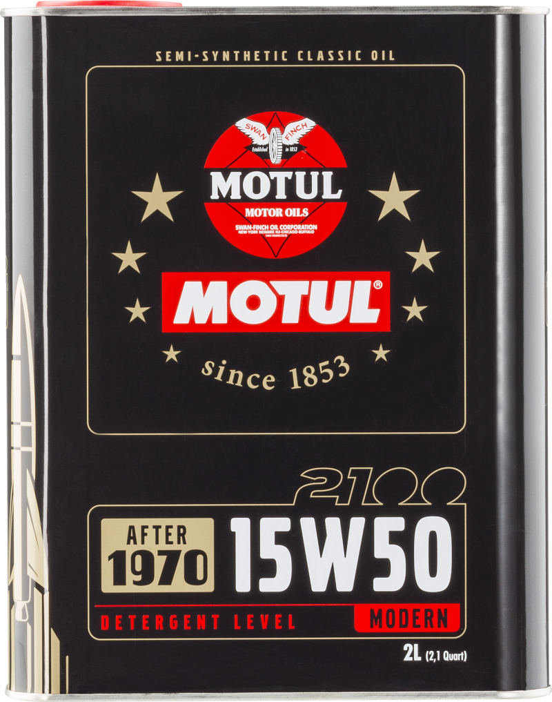 Motul 15W50 Classic 2100 Oil - 10x2L 104512 104512 Photo - Primary