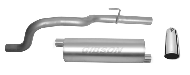 Gibson 99-01 Jeep Grand Cherokee Laredo 4.0L 2.5in Cat-Back Single Exhaust - Stainless 617600 617600 Photo - Primary