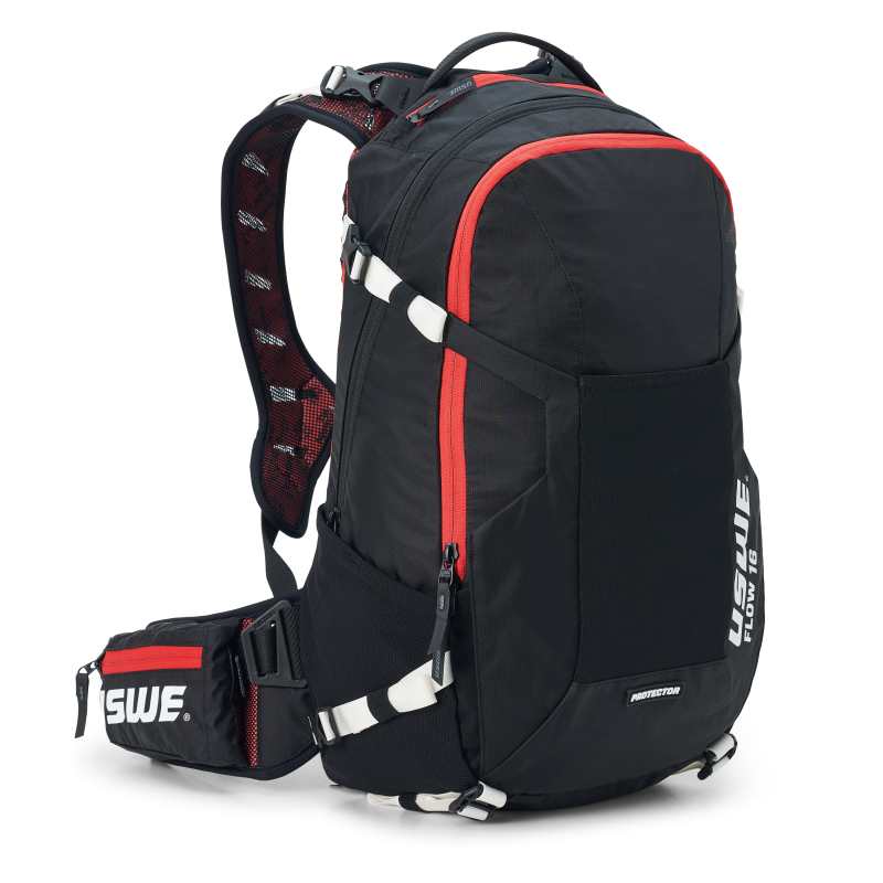 USWE Flow MTB Protector Pack 16L - Black/USWE Red 2162827 2162827 Photo - Primary