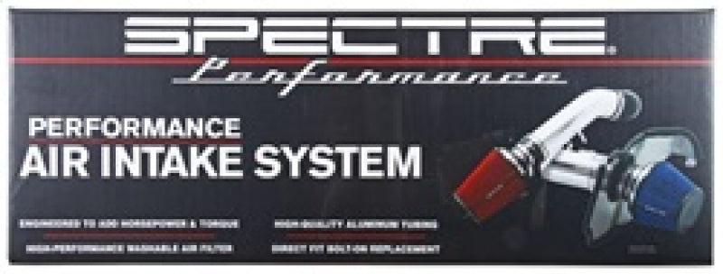 Spectre 03-08 Dodge RAM 1500/2500 V8-4.7/5.7L F/I Air Intake Kit - Clear Anodized w/Red Filter 9932 9932 Photo - in package