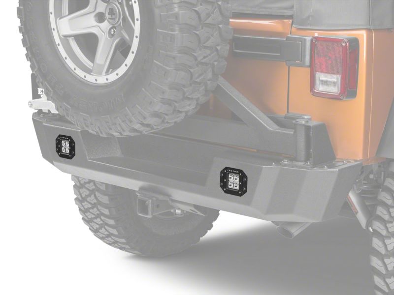 Raxiom 3-In Flush Mount 4-LED Off Road Light Flood Beam Universal (Some Adaptation May Be Required) J106727 J106727 Photo - Close Up