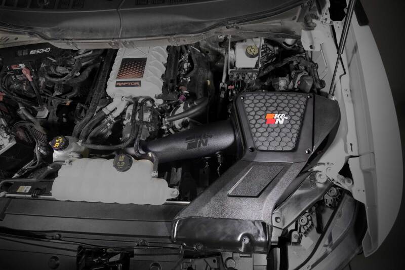 K&N Engineering K&N 23-24 Ford F150 Raptor R 5.2L V8 Performance Air Intake System 63-2624 63-2624 Photo - Mounted