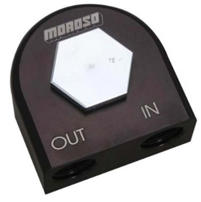 Moroso (10) Filter Adapter ,90 Degree 18mm 1.5" Thread 23684 User 1